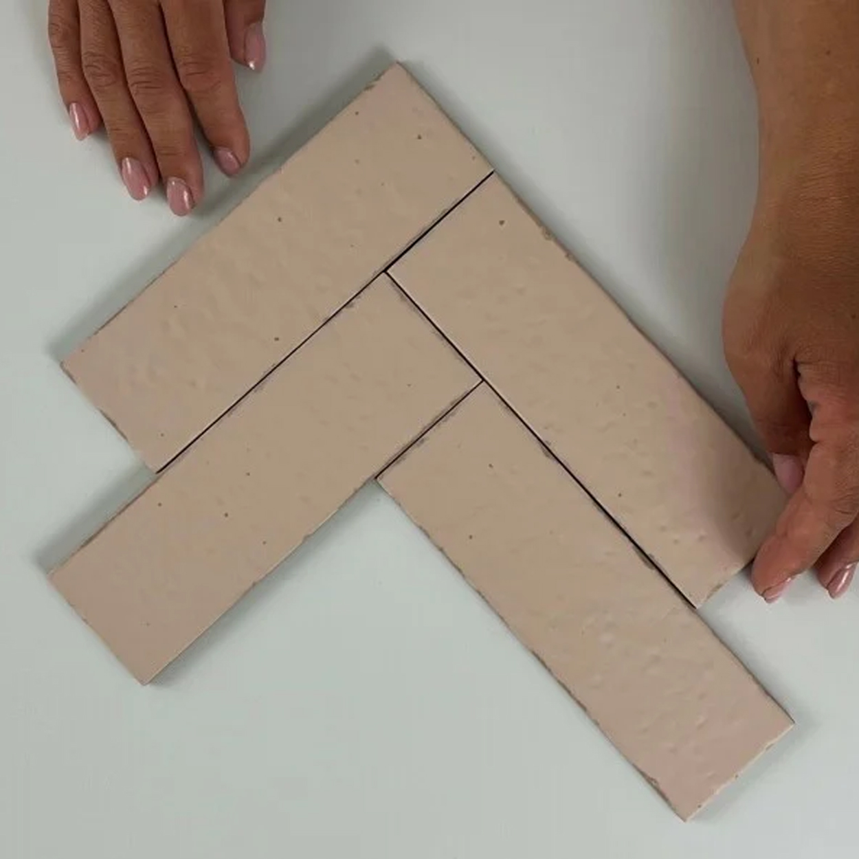 Equipe Ceramicas Kalma Rose mat 6x18.6cm